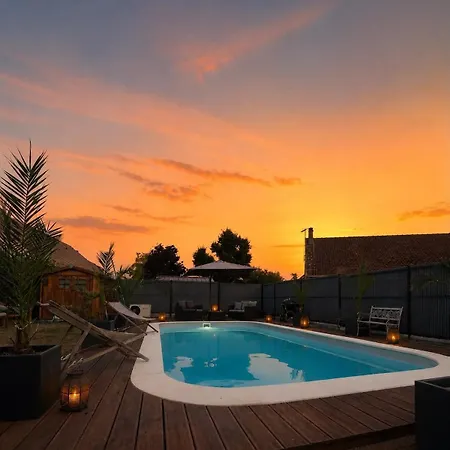 Charming House With Private Pool Near Le Mans Villa
