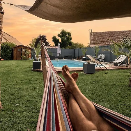 Villa Charming House With Private Pool Near Le Mans